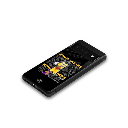 king james back phone cover | glass case for google pixel 6 pro
