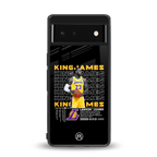 king james back phone cover | glass case for google pixel 6