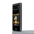 king james back phone cover | glass case for Google Pixel 6A