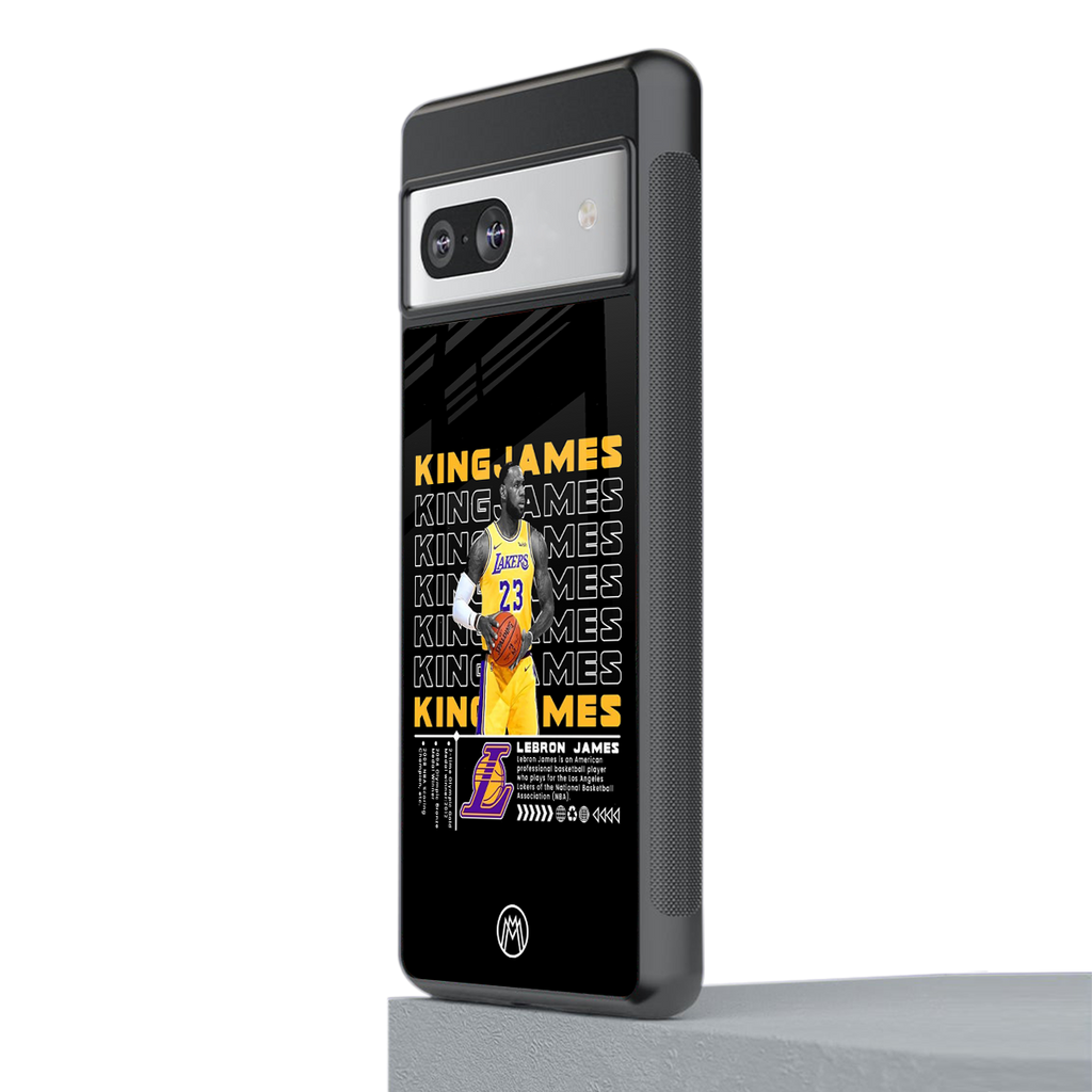 king james back phone cover | glass case for Google Pixel 7