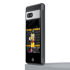 king james back phone cover | glass case for Google Pixel 7