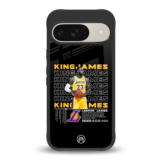 king james back phone cover | glass case for google pixel 9