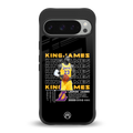 king james back phone cover | glass case for google pixel 9 pro