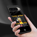 king james back phone cover | glass case for google pixel 9 pro