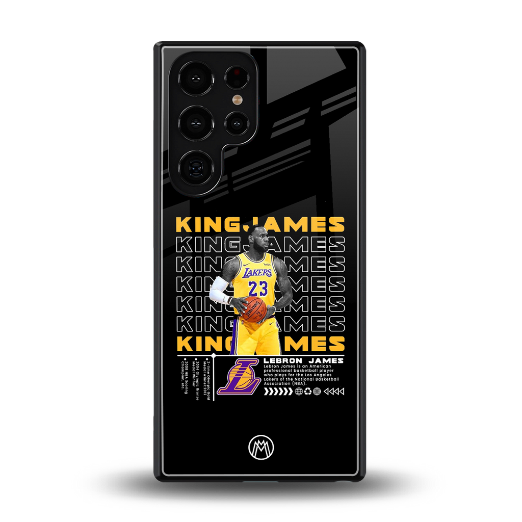 king james back phone cover | glass case for samsung galaxy s25 ultra