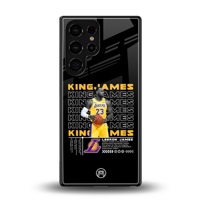 king james back phone cover | glass case for samsung galaxy s25 ultra