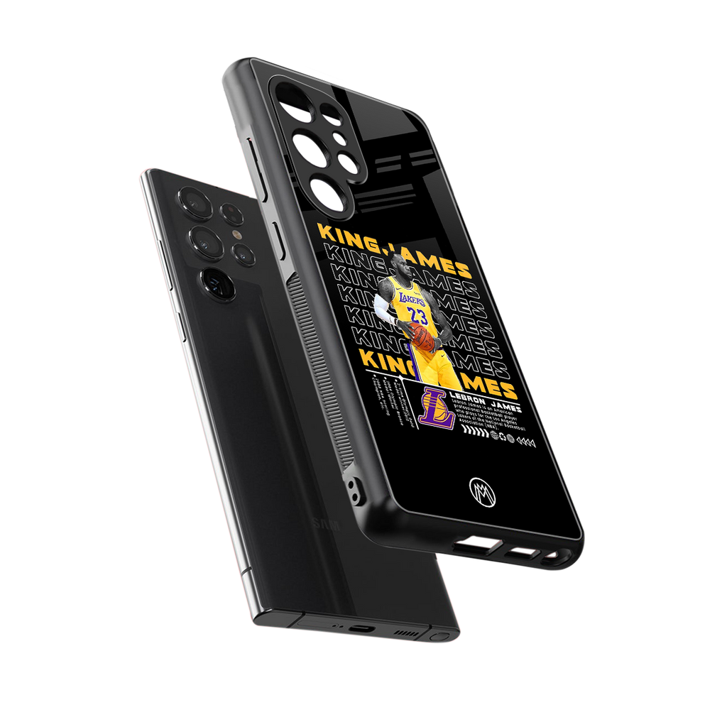 king james back phone cover | glass case for samsung galaxy s25 ultra