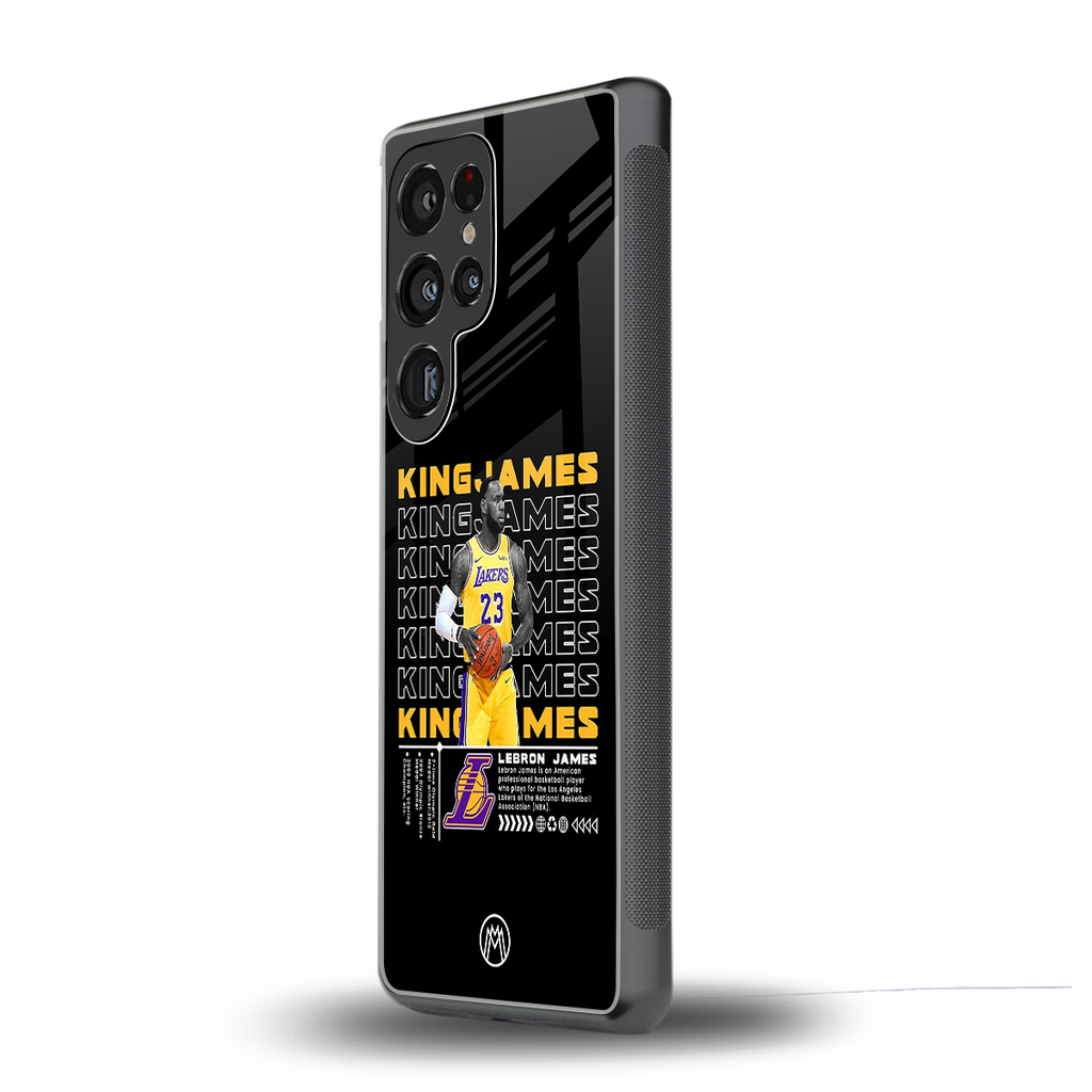 king james back phone cover | glass case for samsung galaxy s25 ultra