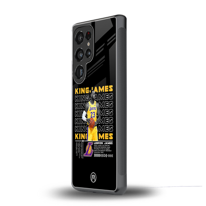 king james back phone cover | glass case for samsung galaxy s25 ultra