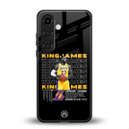 king james back phone cover | glass case for samsung galaxy s24