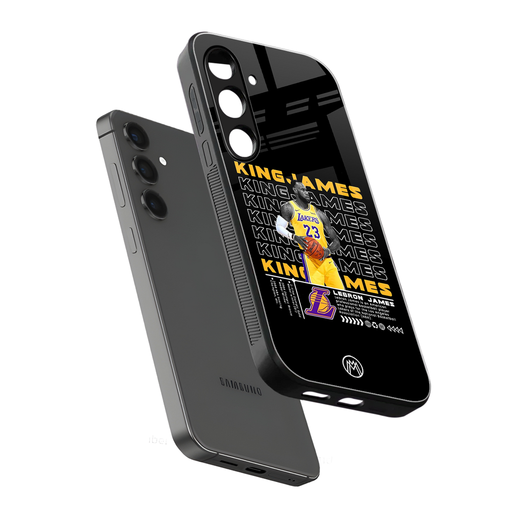 king james back phone cover | glass case for samsung galaxy s25