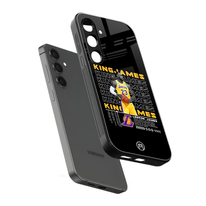 king james back phone cover | glass case for samsung galaxy s24 plus