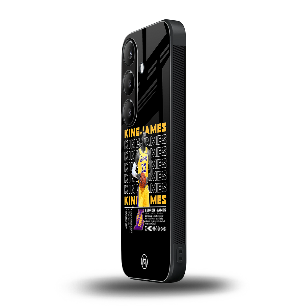 king james back phone cover | glass case for samsung galaxy s24 fe