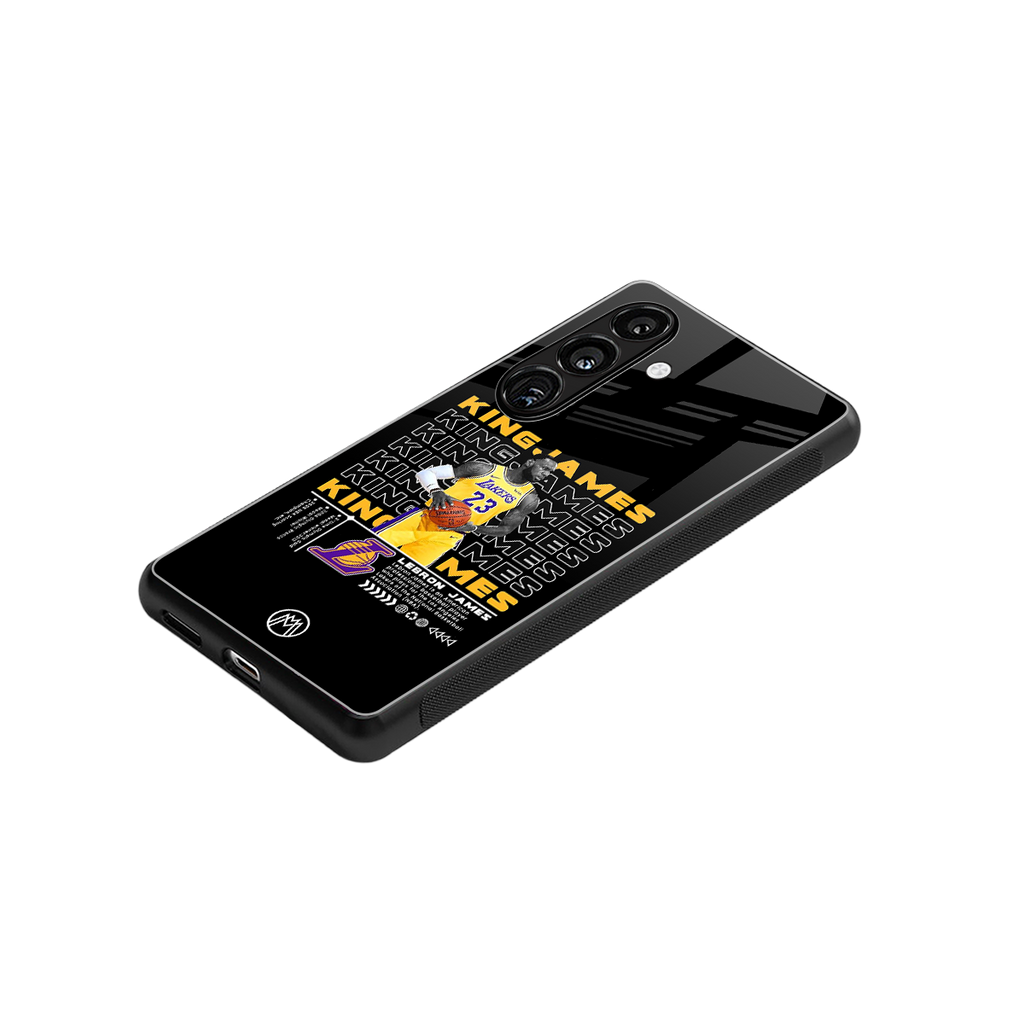 king james back phone cover | glass case for samsung galaxy s24 plus