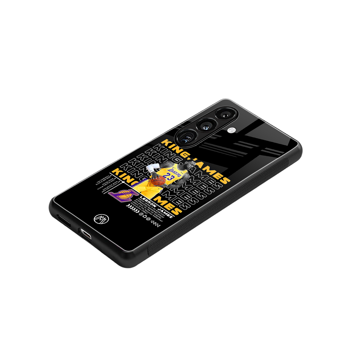 king james back phone cover | glass case for samsung galaxy s24 plus