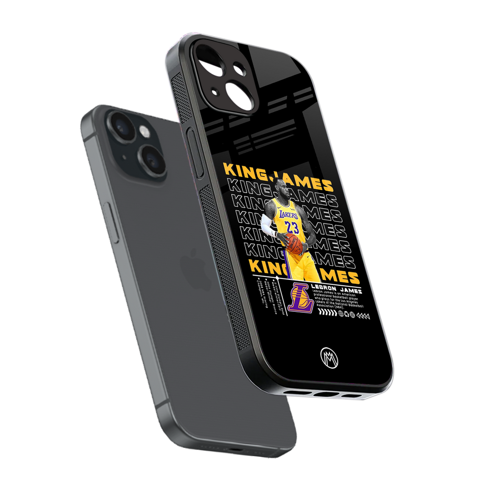 king james back phone cover | glass case for iphone 15