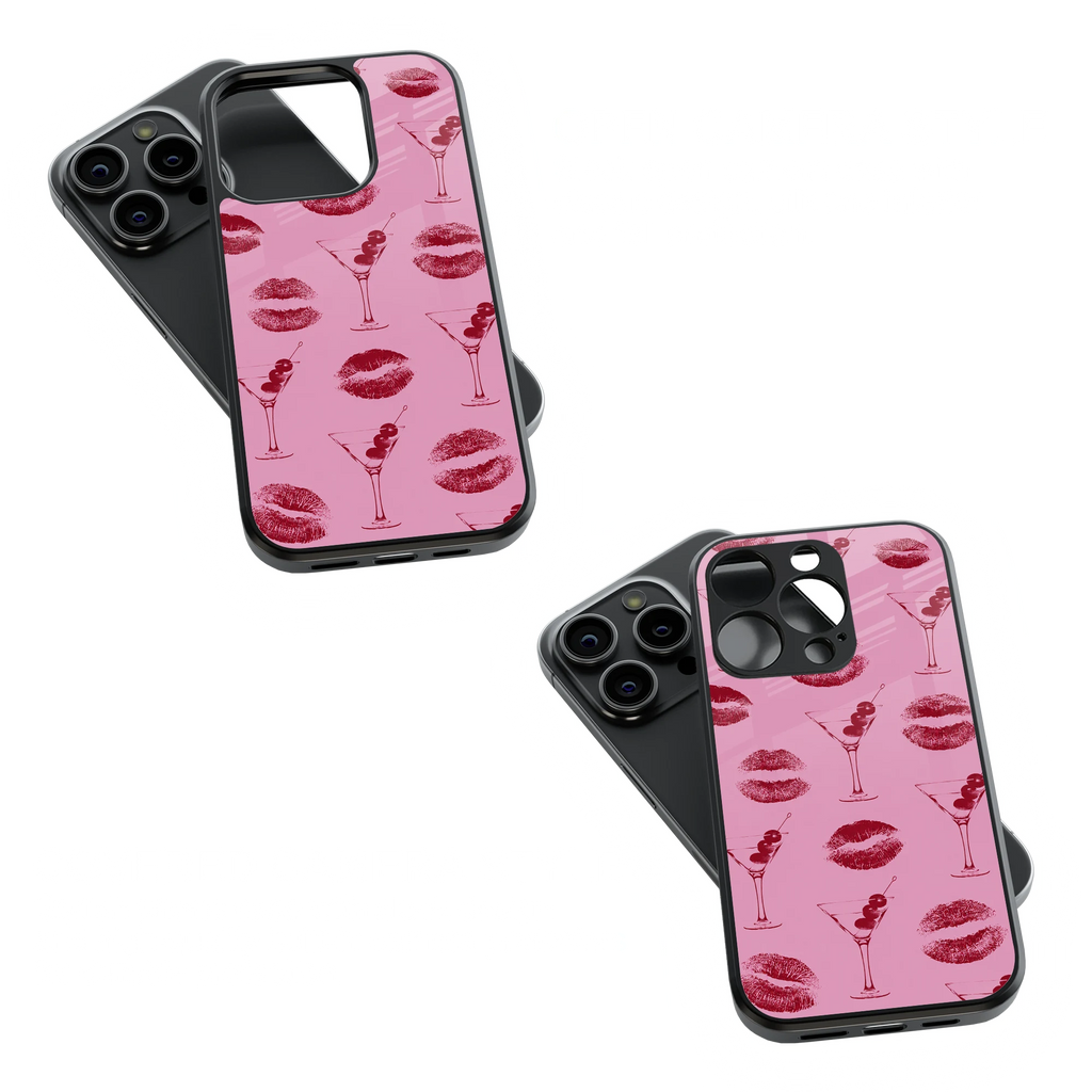 Trendy Glass Back Mobile Case for iPhone, Samsung, Redmi, OnePlus, Google Pixel, Motorola