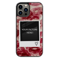 Polaroid Personalised Glass Phone Case