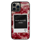 Polaroid Personalised Glass Phone Case