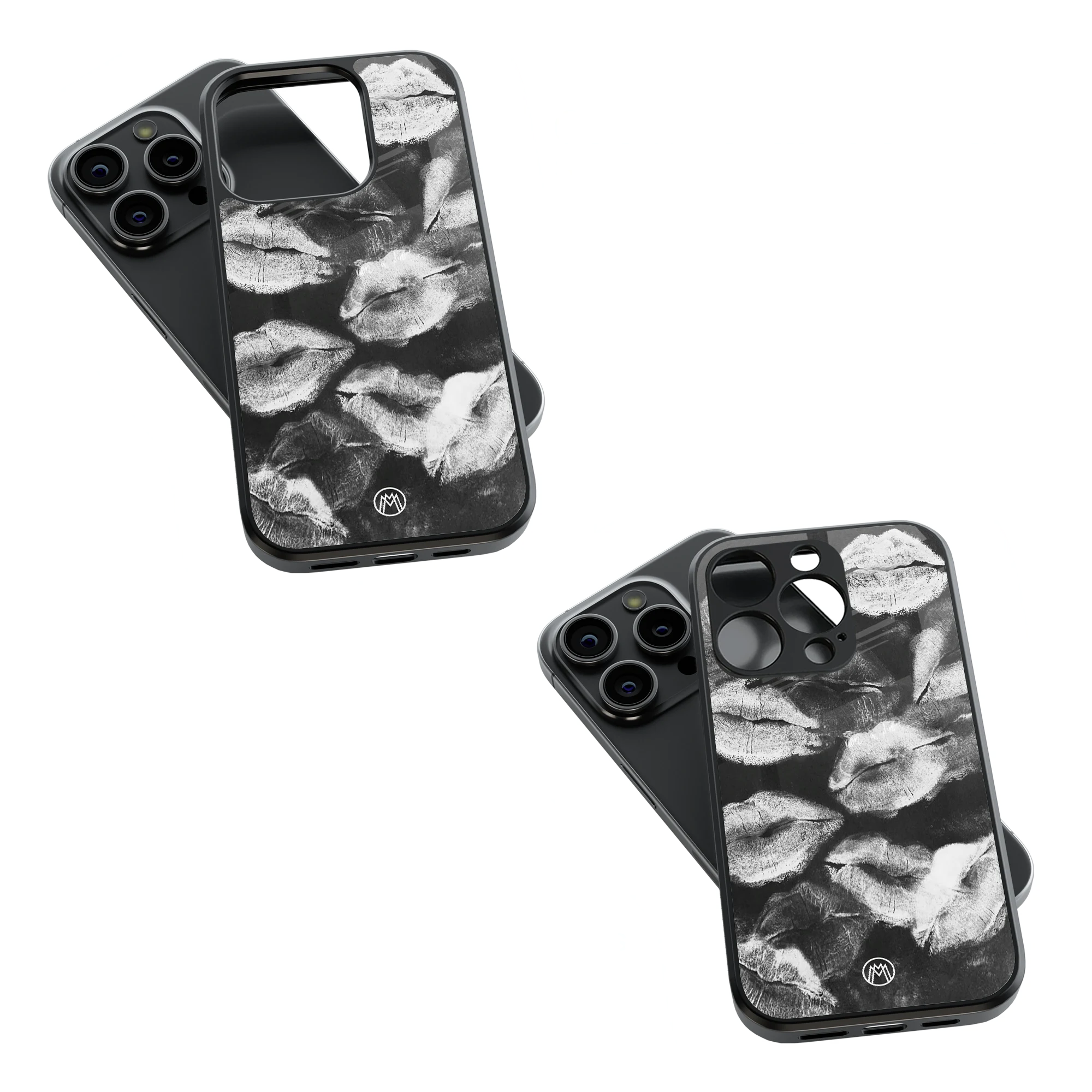 Trendy Glass Back Mobile Case for iPhone, Samsung, Redmi, OnePlus, Google Pixel, Motorola