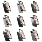 Polaroid Personalised Glass Phone Case