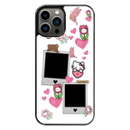 Polaroid Personalised Glass Phone Case