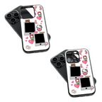 Polaroid Personalised Glass Phone Case