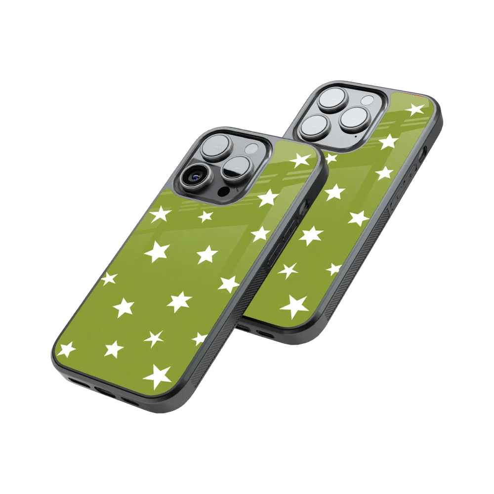 Protective Glass Back Phone Case Compatible with iPhone, Samsung, OnePlus, Pixel & More
