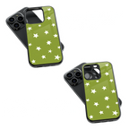 Trendy Glass Back Mobile Case for iPhone, Samsung, Redmi, OnePlus, Google Pixel, Motorola