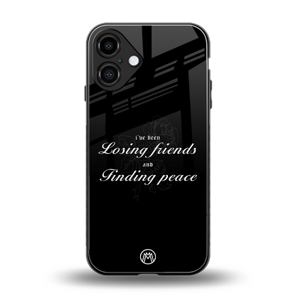 lffp back phone cover | glass case for iphone 16 plus