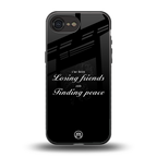 lffp back phone cover | glass case for iphone 16e