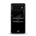 lffp back phone cover | glass case for Google Pixel 6A