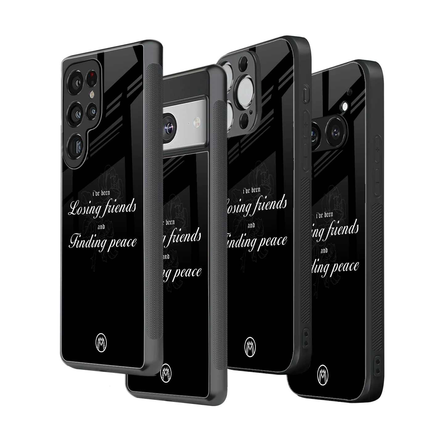 Stylish Glass Back Case for All Smartphones – iPhone, Samsung, OnePlus, Pixel, Redmi, Oppo, Vivo, Motorola