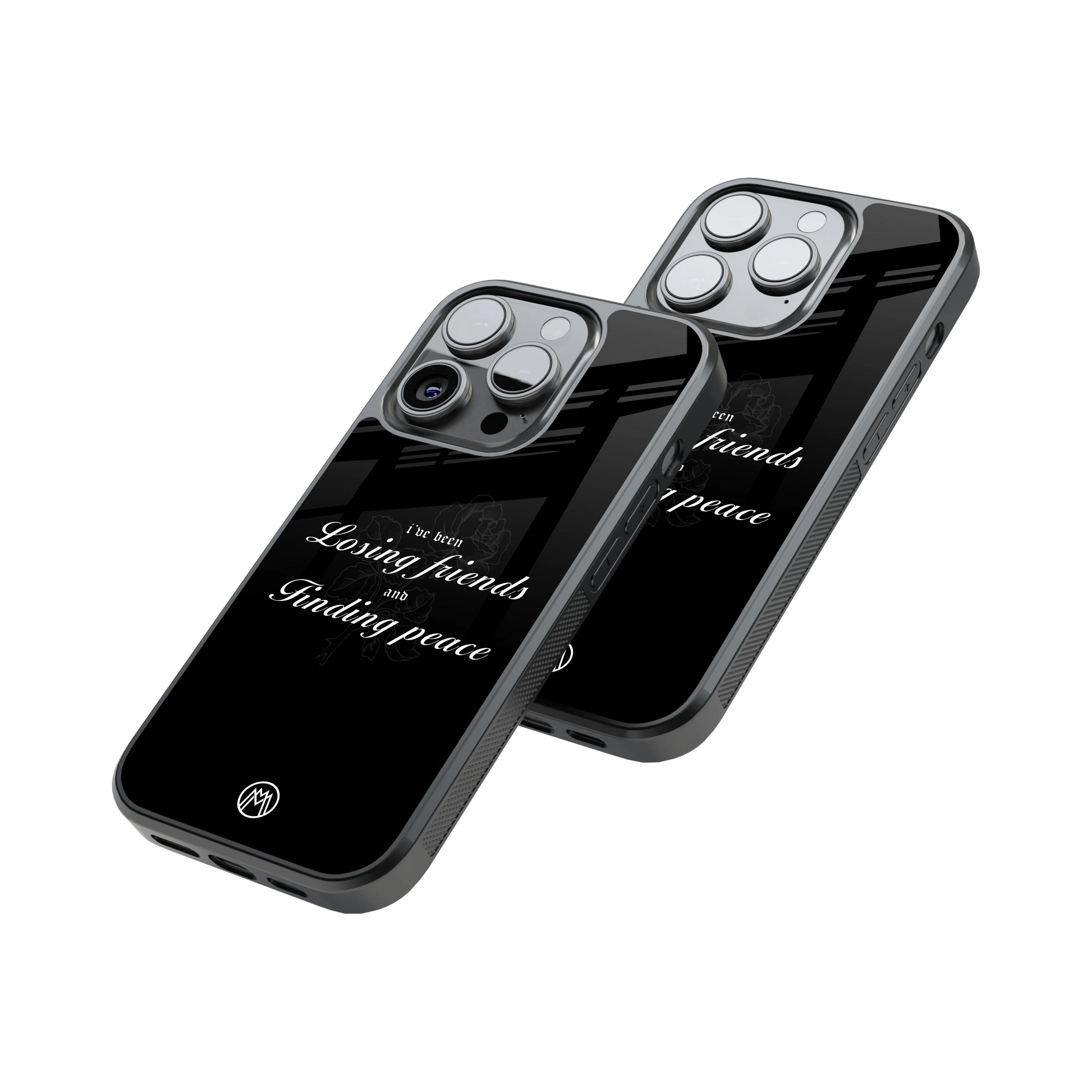 Protective Glass Back Phone Case Compatible with iPhone, Samsung, OnePlus, Pixel & More