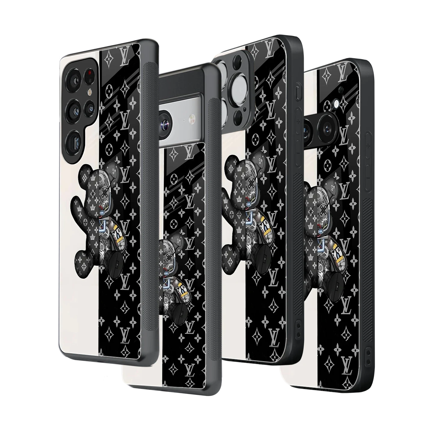 Stylish Glass Back Case for All Smartphones iPhone, Samsung, OnePlus, Pixel, Redmi, Oppo, Vivo, Motorola