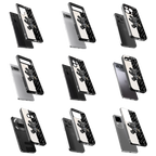 Durable Glass Back Mobile Case for iPhone, Samsung, OnePlus, Google Pixel, Redmi, Vivo, Oppo