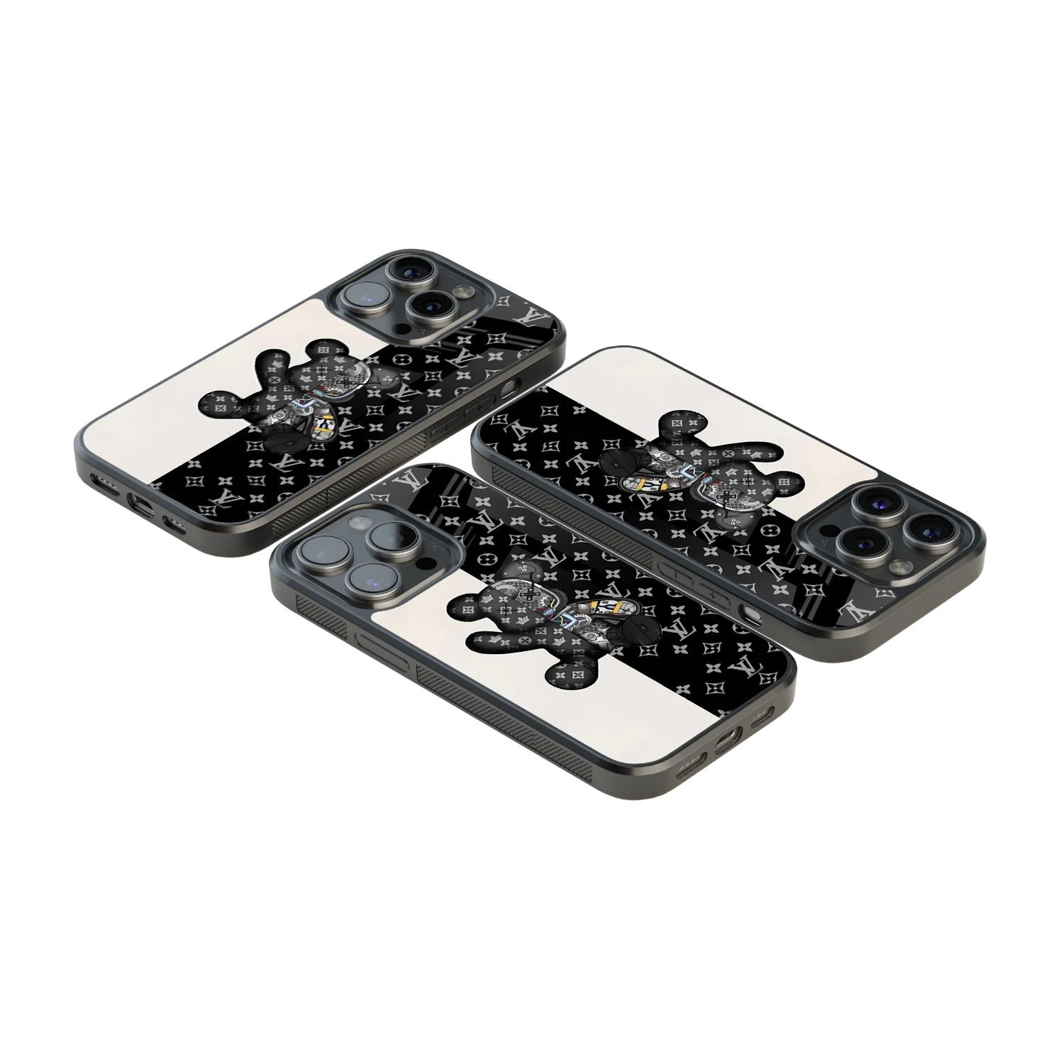 Luxury Glass Back Mobile Cover for iPhone, Samsung Galaxy, OnePlus, Pixel, Redmi & More