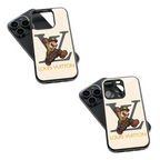 Trendy Glass Back Mobile Case for iPhone, Samsung, Redmi, OnePlus, Google Pixel, Motorola