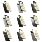 Durable Glass Back Mobile Case for iPhone, Samsung, OnePlus, Google Pixel, Redmi, Vivo, Oppo