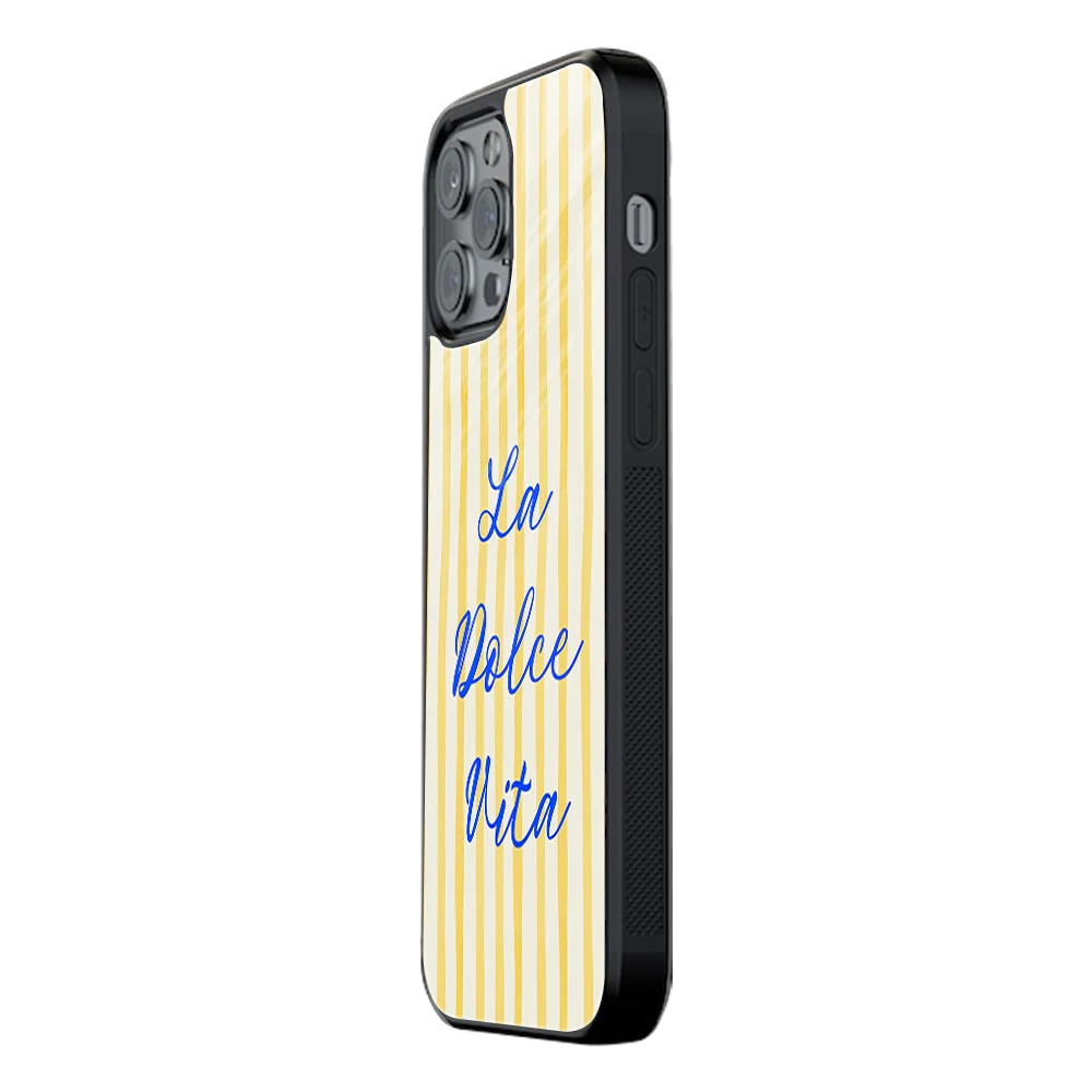 Slim Glass Back Phone Case for Multiple Brands iPhone, Samsung, Redmi, OnePlus, Oppo, Vivo