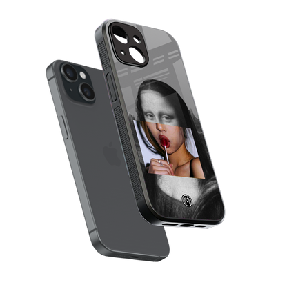 la mona lisa back phone cover | glass case for iphone 13