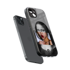 la mona lisa back phone cover | glass case for iphone 14 plus