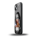 la mona lisa back phone cover | glass case for iphone 15 plus