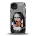 la mona lisa back phone cover | glass case for iphone 15