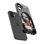 la mona lisa back phone cover | glass case for iphone 16 plus