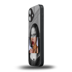 la mona lisa back phone cover | glass case for iphone 16 plus