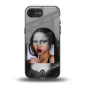 la mona lisa back phone cover | glass case for iphone 16e