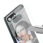 la mona lisa back phone cover | glass case for iphone 16e