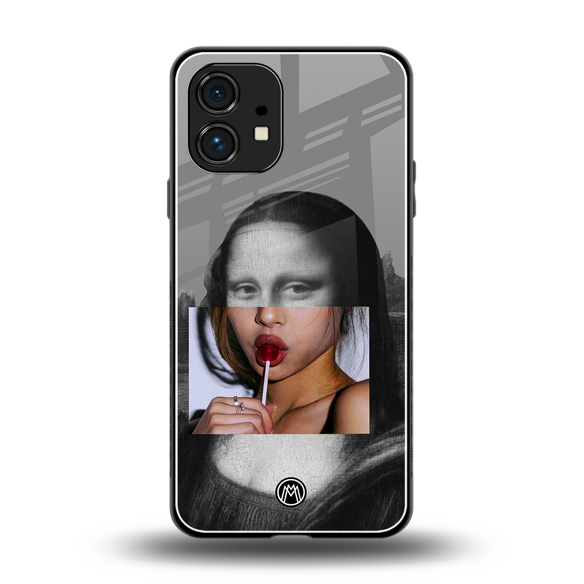 la mona lisa back phone cover | glass case for nothing phone 1