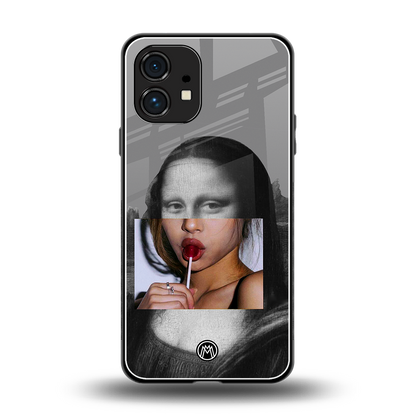 la mona lisa back phone cover | glass case for nothing phone 1